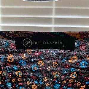 PrettyGarden Floral Patterned Dress